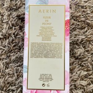 Aerin Fleur De Peony Body Cream 5 oz, 150ml Full Size NIB